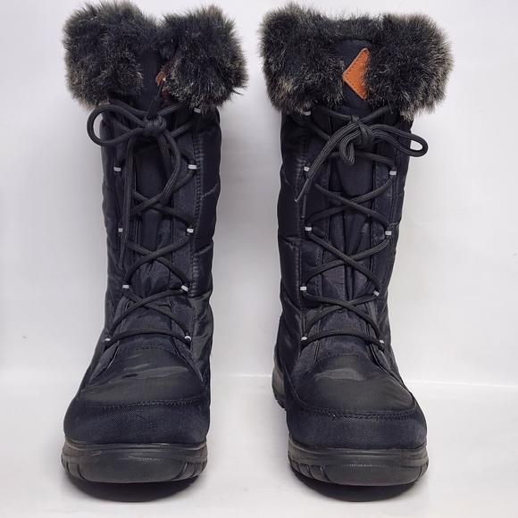 Kamik’s Porto Winter Boot Black Fabric size 9 - Picture 6 of 11